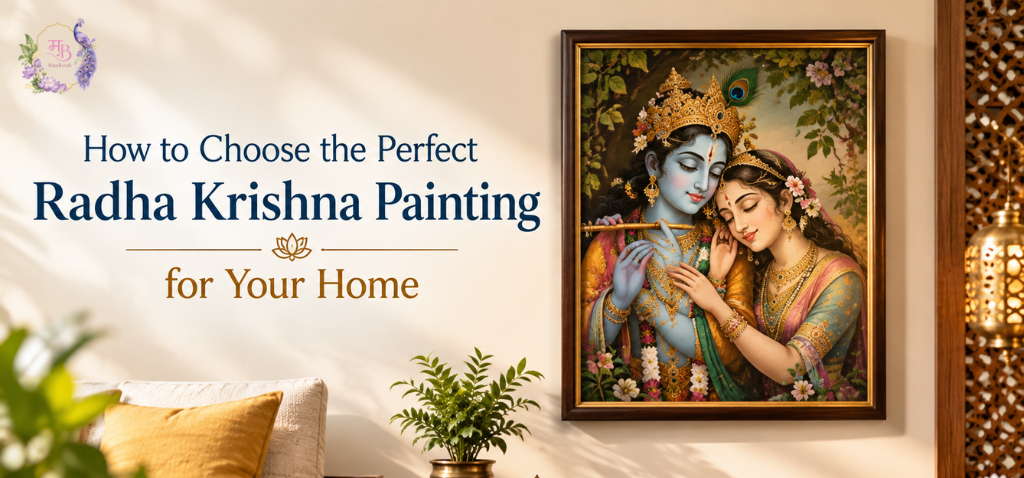 How to Choose the Perfect Radha Krishna Painting for Your Home